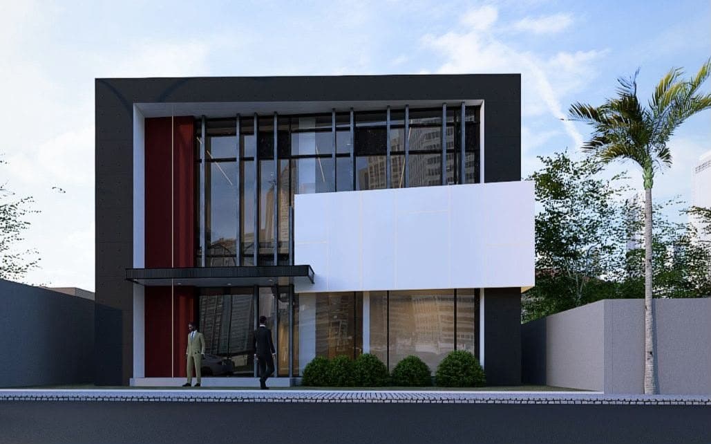 Villa contemporaine — vue 1
